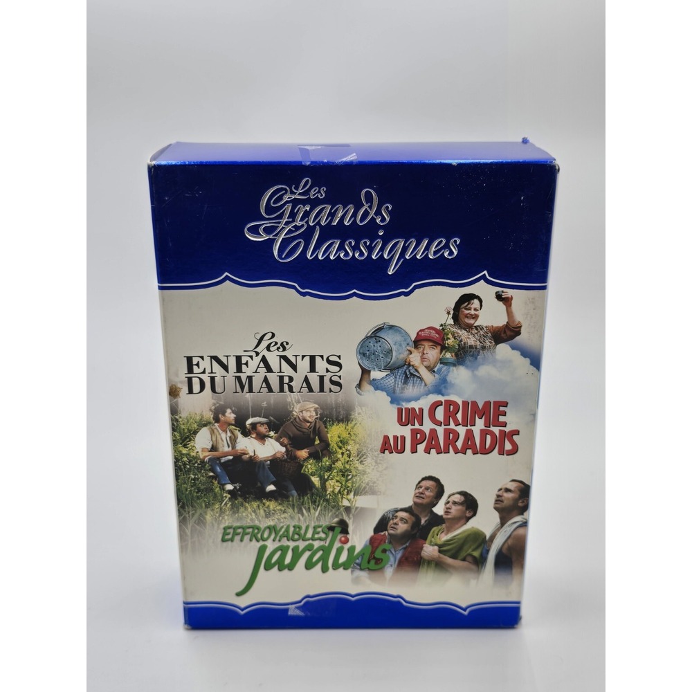 Les Grands Classiques – Un Crime au Paradis / Effroyables Jardins – 3 Films DVD